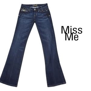 Miss me Nwt blue denim jeans size 26